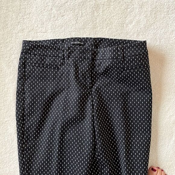 Hilary Radley women’s black & white capri pants Size 12 - Picture 6 of 7